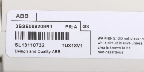 TU818V1 3BSE069209R1 TU818V1 3BSE069209R1